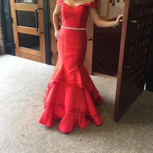 Jovani size 6 dress worn once great condition.